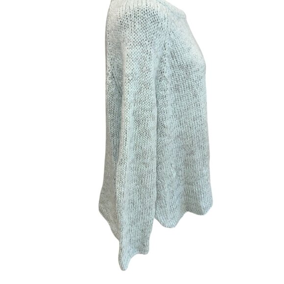 Wooden Ships Mint Green Soft Knit Sweater S/M /Mohair/Wool Blend Womens Casual - Picture 4 of 9